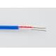 200 Degrees FEP Insulated Thermocouple Cable Type J K T E Solid / Stranded Conductors