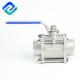 Thread Parallel BSPP Welding Ball Valve DN50 Full Bore