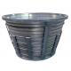Stainless Steel Wedge Wire Baskets with High Weave Density and Customized Size
