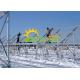 Ground Mounted PV Solar Rack Mid Clamp Aluminum Rail