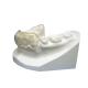 Durable White Rubber Dental Functional Appliance Stain Resistant