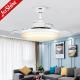 Invisible 42 Inch Smart Bedroom Ceiling Fan With LED Light CE Approved