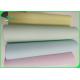 55 / 50 / 55 Gsm Offset Printing Copier Paper Rolls , Ncr 5 Colored Paper Jumbo Roll