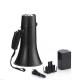 40W Black Loud Hailer Bullhorn Megaphone Speaker for Troop Sporting Rescue Support APP NO