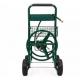 Convenient Water Hose Reel Cart Four Wheels Heavy Duty Hose Reel Trolley