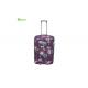 Printing Material Trolley Case Soft Sided Luggage with Two Front Pockets