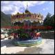 8 seats mini Luxury carousel horses for kid amusement park