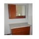 Durable Aluminum Alloy Carcase Material Bathroom Cabinet  Modern Style