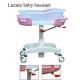 4" castors Luxure baby bassinet Height adjustable medical beds lifting safety