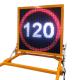 EN12966 Traffic Warning Signs Mobile Truck Trailer Mounted LED Screen