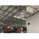 Aluminum 1.5kw Motor Large Paddle Giant Ceiling Fans 380AC For Warehouse