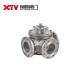 L Type High Platform Square Three-Way Ball Valve 300LB Package Gross Weight 70.000kg