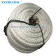28mm UV Resistance PET Fibre Rope High Strength Wear Resistance 12 Strand