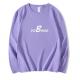 Outdoor Sports Long Sleeve Purple T Shirt With Comfort Cotton
