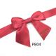 100% polyester red satin packing bow