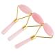 Pink Blood Circulation Jade Stone Rollers 145mm Length