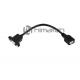 Durable High Speed USB 2.0 Cable / USB A Type Extension Cable With Panel Mount