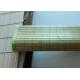 Custom Color Indoor Bamboo Roll Up Shades Weaving With Raffia Long Lifespan