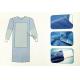 The hottest selling standard Surgical gown SMS/SPE/PP/SMMS/SMS+SPE,blue,anti-static and fluid resistant