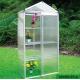 58x98x187CM Polycarbonate Board  Greenhouse， Easily to install without special tools，Light and fast