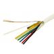 4 Core Shielded Security Alarm Cable Stranded Bare Copper for Telephone Station