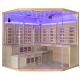 6 Person Stand Up Infrared Steam Sauna 110V-240V for Apartment