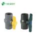 Plastic Water Butterfly Handle PVC Octagonal Female/Male Ball Valve for Water Supply