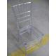 Clear resin Chiavari chair banquet chair for rental use