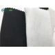 Black Polyester Needle Punch Nonwoven Felt For Breast Canvas 100cm / 150cm Width