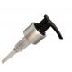 Left-Right Lock Hand Press Dispenser Lotion Shampoo Cream Pump  with Silver Smooth Closure pumps