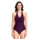 Durable Open Back Conservative One Piece Swimsuit To Hide Belly