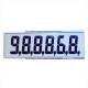 Mono Metal Pin LCD Display 6 Digits 7 Segments LCM For Fuel Dispenser Gas Station Petrol Pump Oil Machine