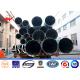 60FT Gr65 Material 6mm Electric Power Pole with climbing Rungs