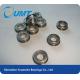 Flange Stainless Steel Ball Bearing , Deep Groove Single Row Bearing