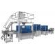 Horizontal Flow Automatic Packaging Line Granules Weighing Bottling Capping