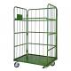Storage Roller Cage Trolley Folding Metal Logistics Rolling Container Security Warehouse