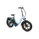 OEM Lightweight Electric Folding Bike , 48V 500W 20 Inch Folding E Bike