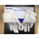 Medical Stretch Creamy Powder Free Vinyl Gloves 240mm Length 5 Years Shelf Life