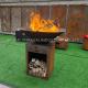 Customization Outdoor Cooking Steel  Bbq Grill Corten Steel Fire Bowl 1000mm