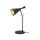 Small Metal Nightstand Table Lamps Adjustable Beat Shape Modern Design