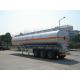 3x12T BPW axle 46000L Aluminum Alloy Petroleum Mobile Fuel Tank Trailer