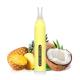 Pineapple Coconut Flavor 600 Puff Vape Pen Disposable 2.0ml 1.8Ohm 400mAh