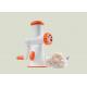 Large Capacity Hand Held Meat Chopper , Baby Food Processor Table Crank Tool