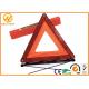 Car Emergency Reflective Warning Triangle with 17”x17”x17”  Size 530 gram Weight