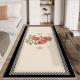 Classic Starry Sky Crystal Velvet Bedroom Floor Carpets Rectangle Shape 80*160cm