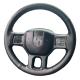 Hand Stitching PU Leather Steering Wheel Cover for Dodge RAM 1500 3500 2013 2014 2015 2016 2017 2018
