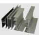 6063 Anodized Aluminum Profiles / Extrusion Sliding Windows And Doors Frame