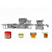 10-35 bottles/min Ketchup Filling Machine , GMP Standard Can Filling Machine