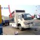 LHD Foton Forland 4x2 LED Billboard Truck With Roller Poster