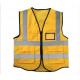 Reflective Vest Safety Vest Jacket Strip Personal Security Construction High Visibility Work Safety Reflective Clothing